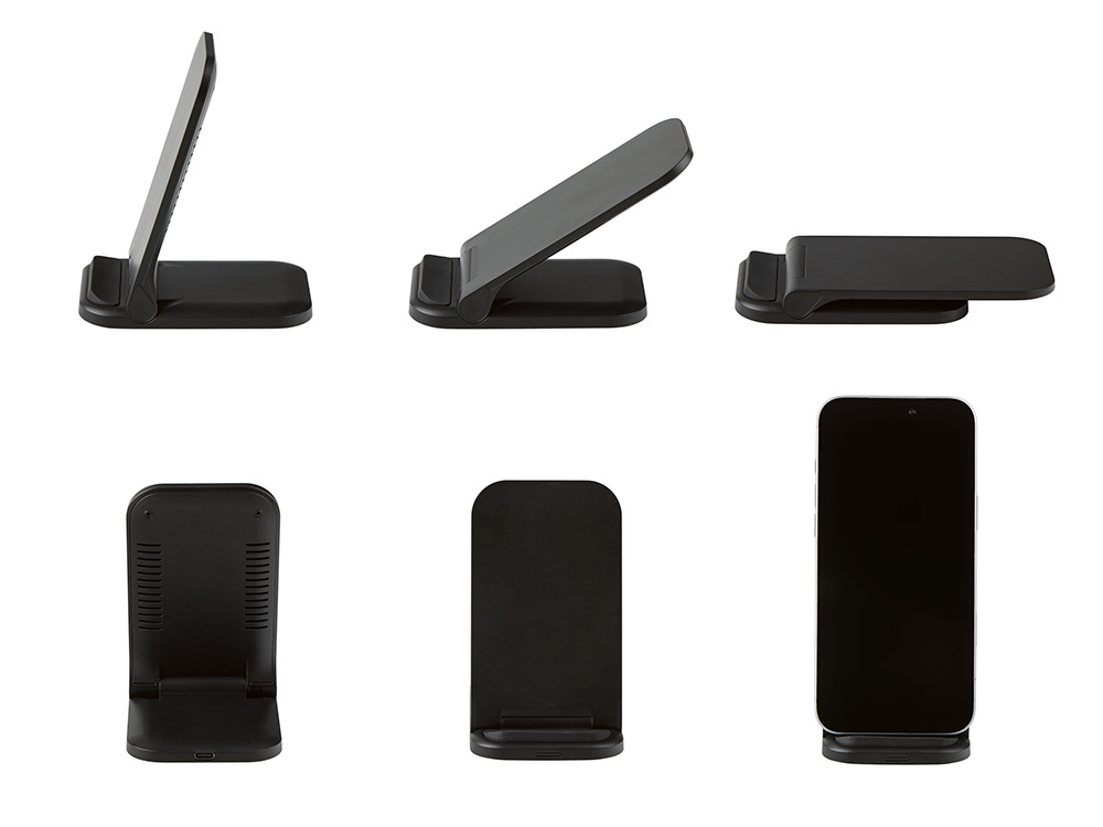 Беспроводное зарядное устройство Foldy, 15 Вт, черный-4