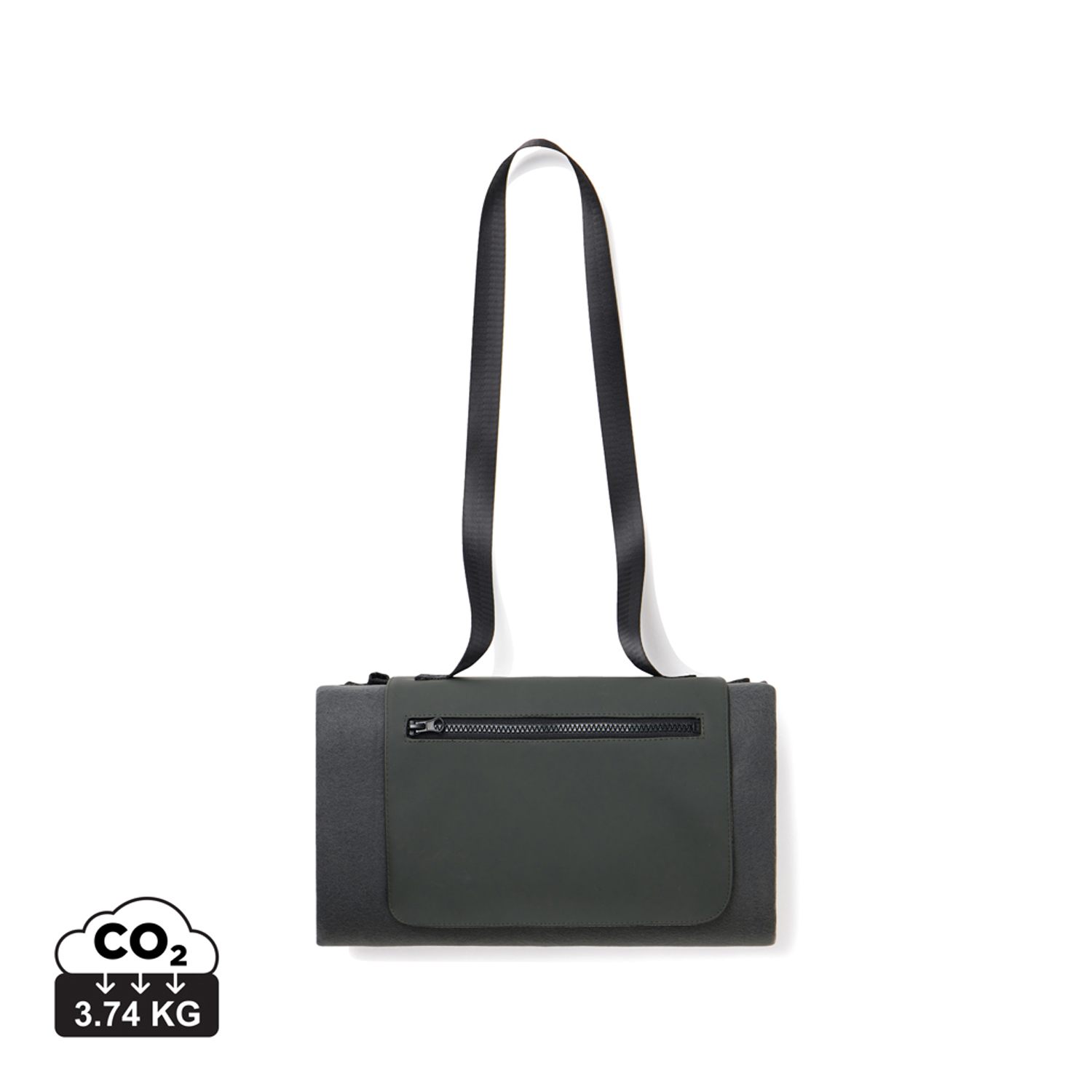 Плед для пикника VINGA Baltimore из переработанного полиэстера RCS, 150х130 см-6