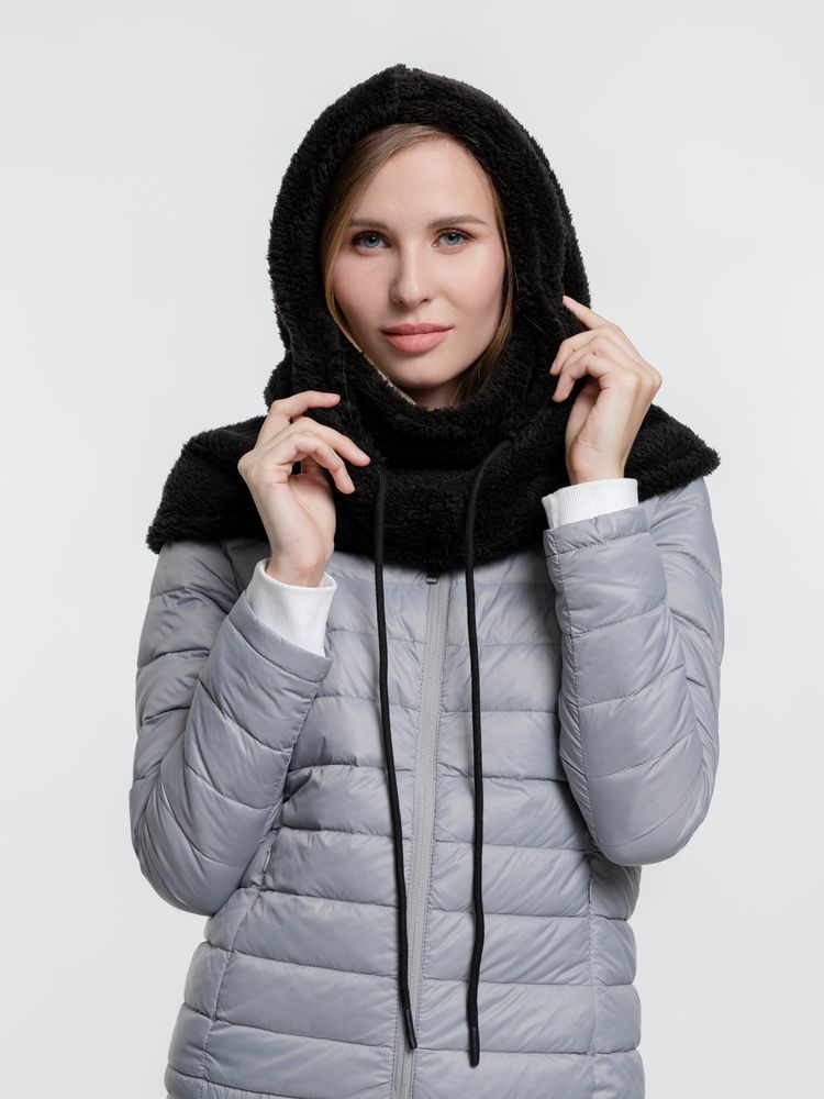 Балаклава-капюшон Flocky, черная-6