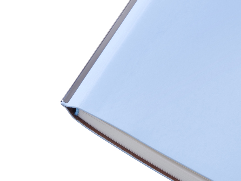 Блокнот А5 Scribe, гибкая обложка, 96 листов 80 гр/м2, голубой-5