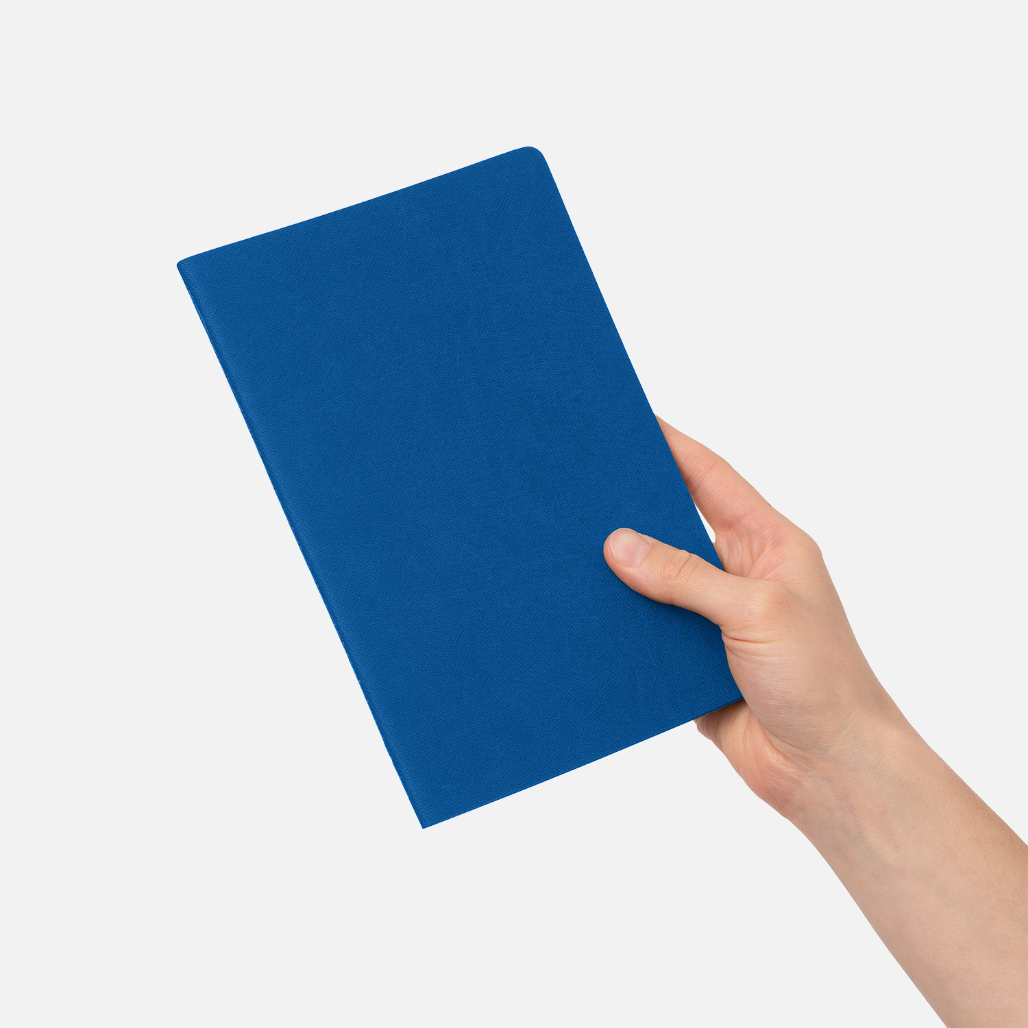 Блокнот Корса слим (Corsa slim), ярко-синий-7