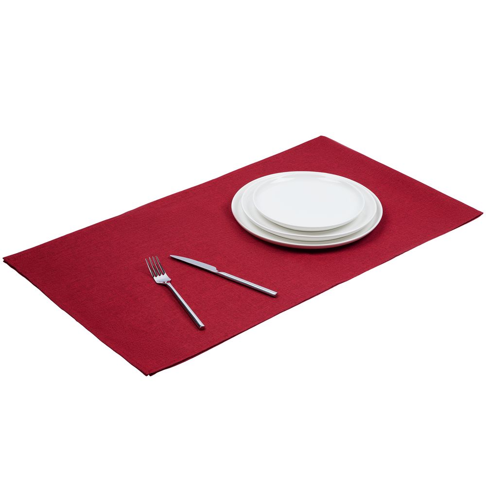 Дорожка сервировочная Settle In, красная-2