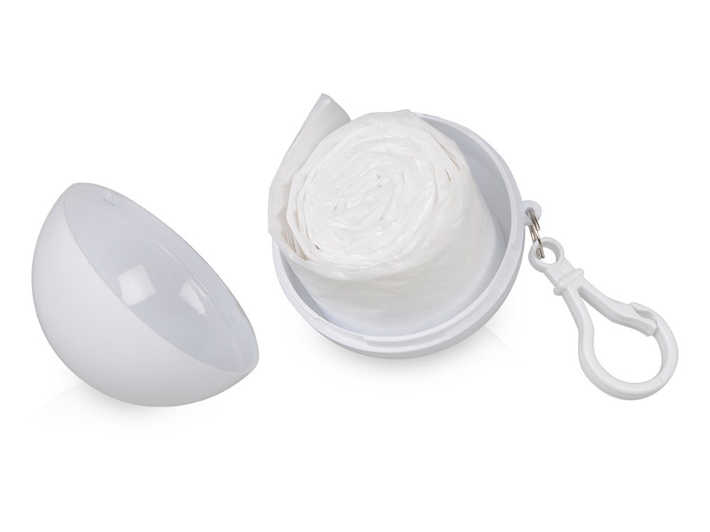 Дождевик в футляре с карабином, единый размер-1