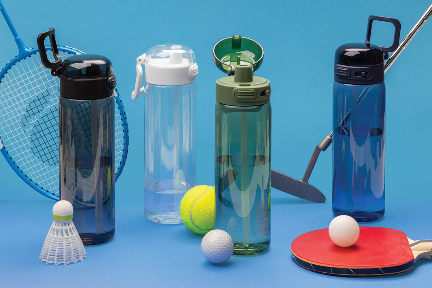 Спортивная бутылка SipnLock из rPET RCS, 800 мл-7