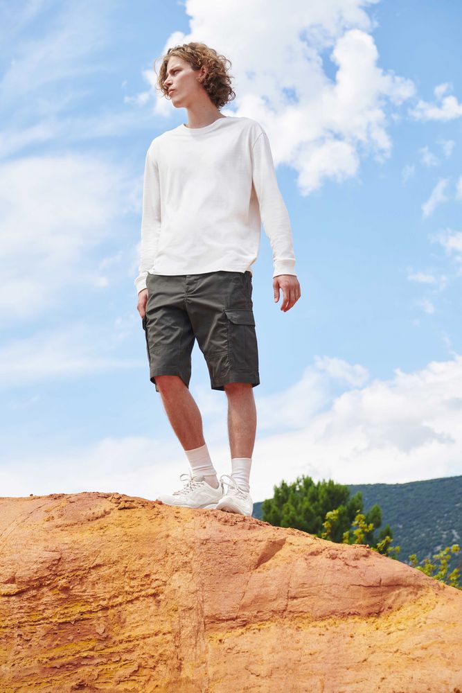 Футболка унисекс с длинным рукавом Pioneer LSL, красная-4