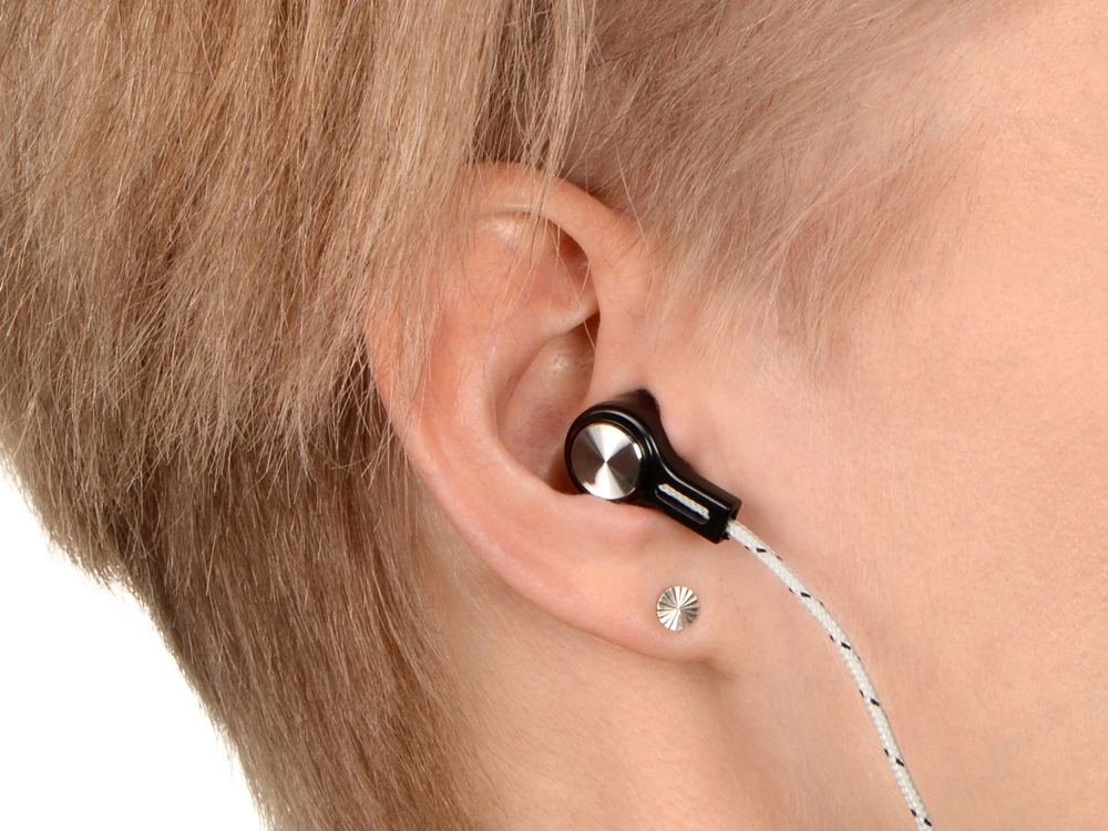 Набор с наушниками и зарядным кабелем 3-в-1 In motion, серый-5