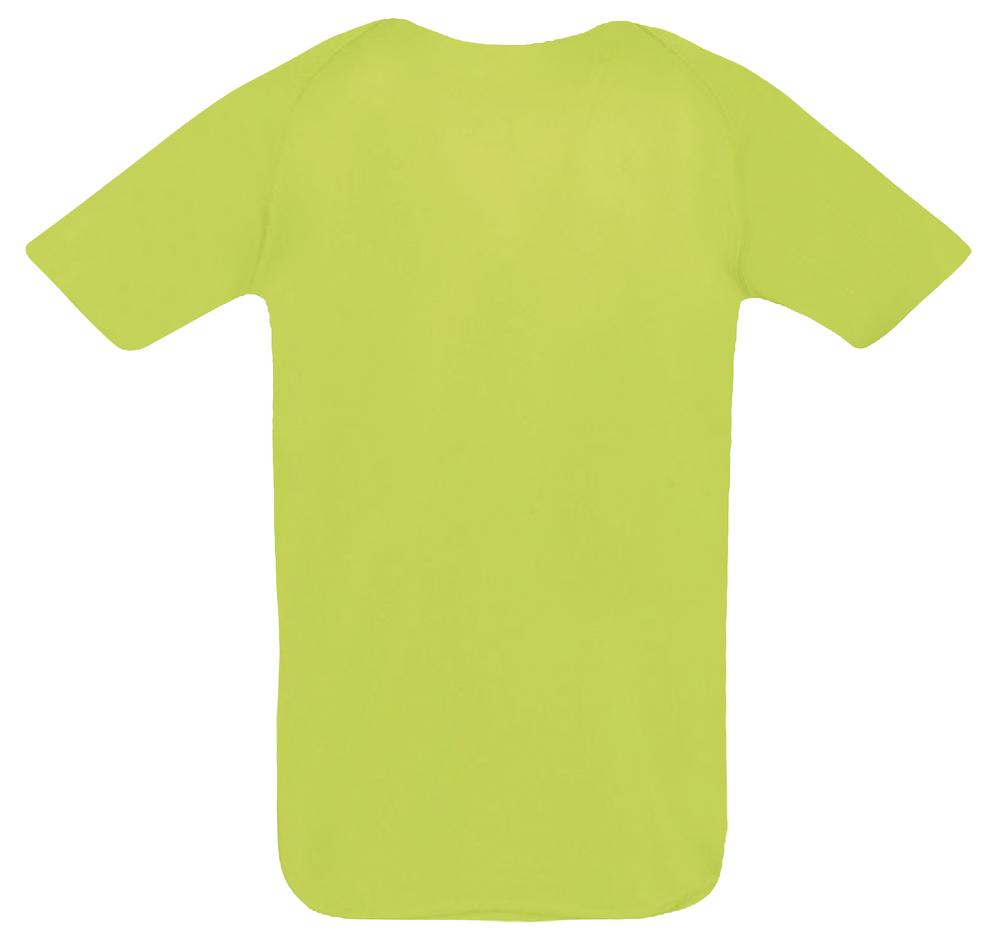 Футболка унисекс Sporty 140, зеленое яблоко-2