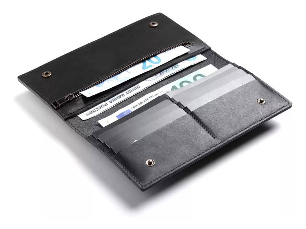 Бумажник Денмарк, черный-2