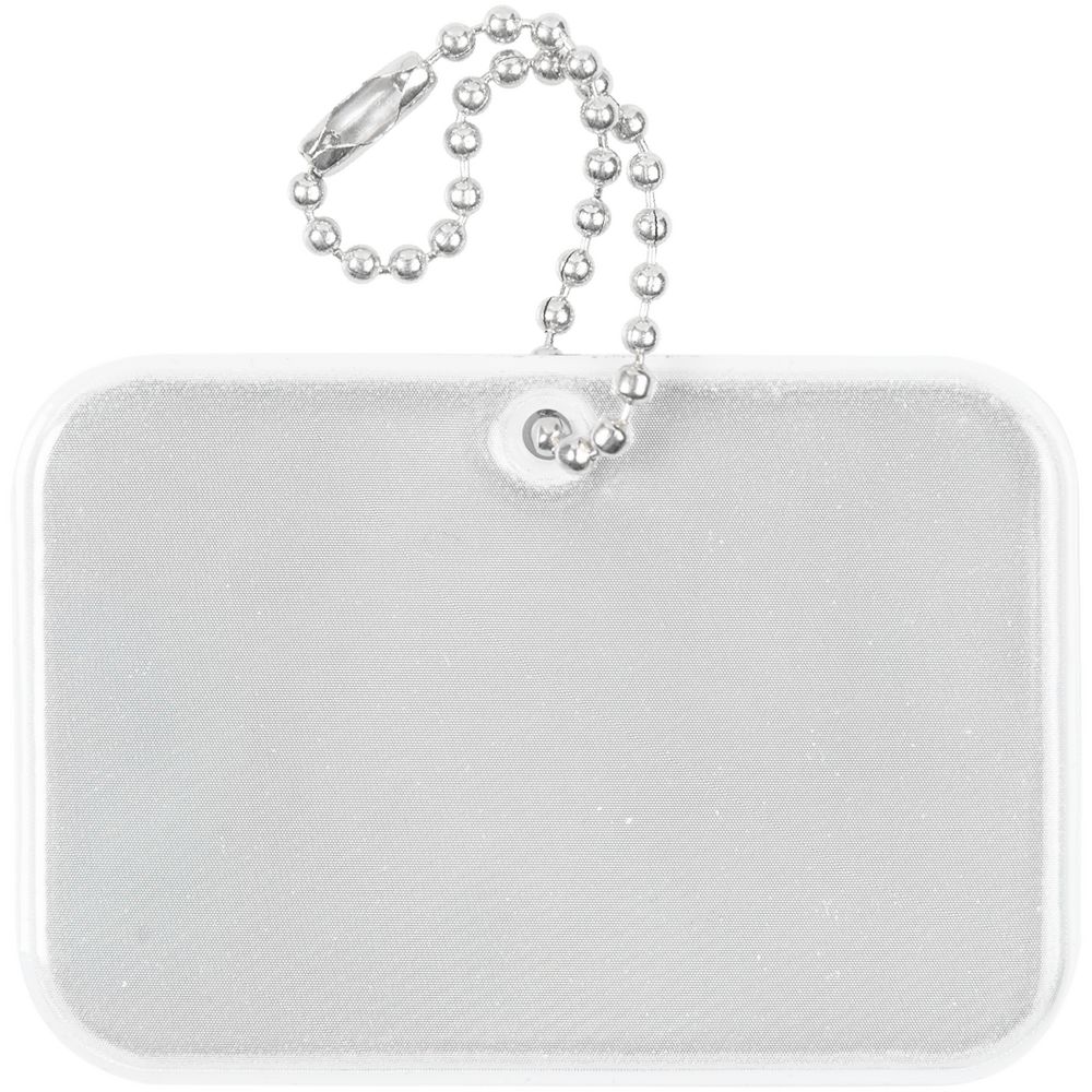 Светоотражатель Spare Care, прямоугольник, серебристый-1