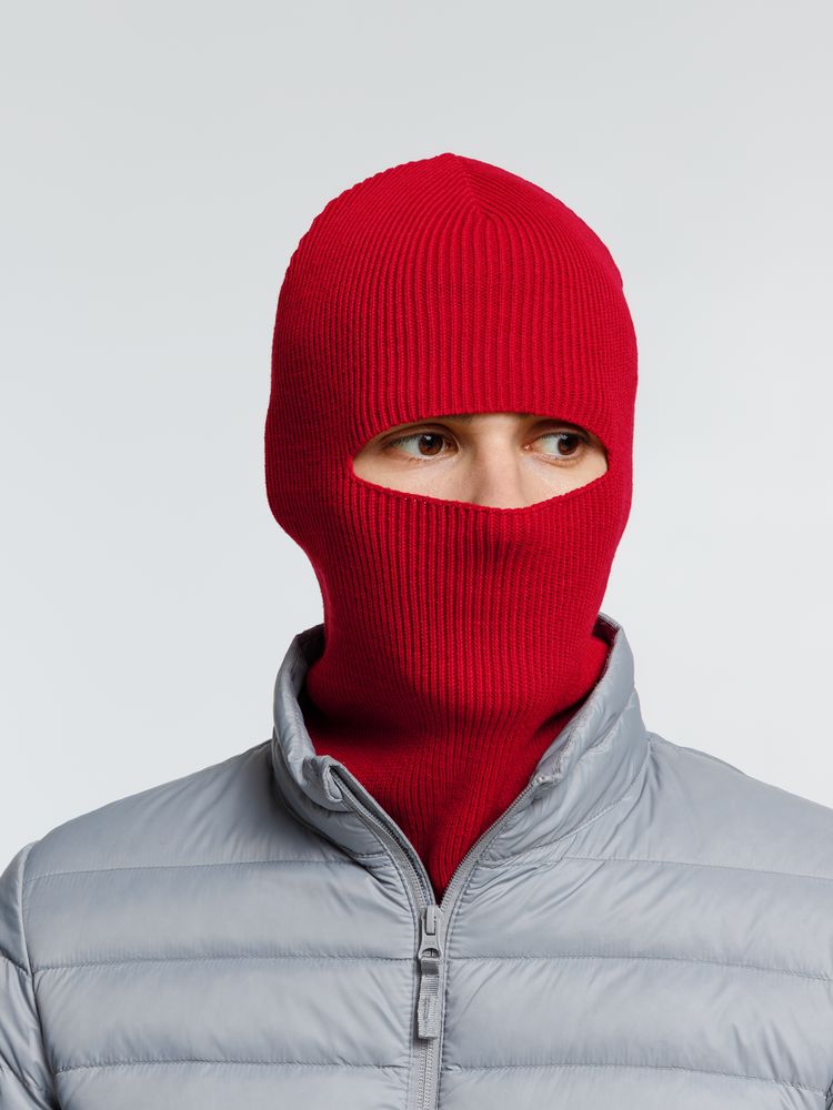 Шапка-балаклава Helma, красная-5
