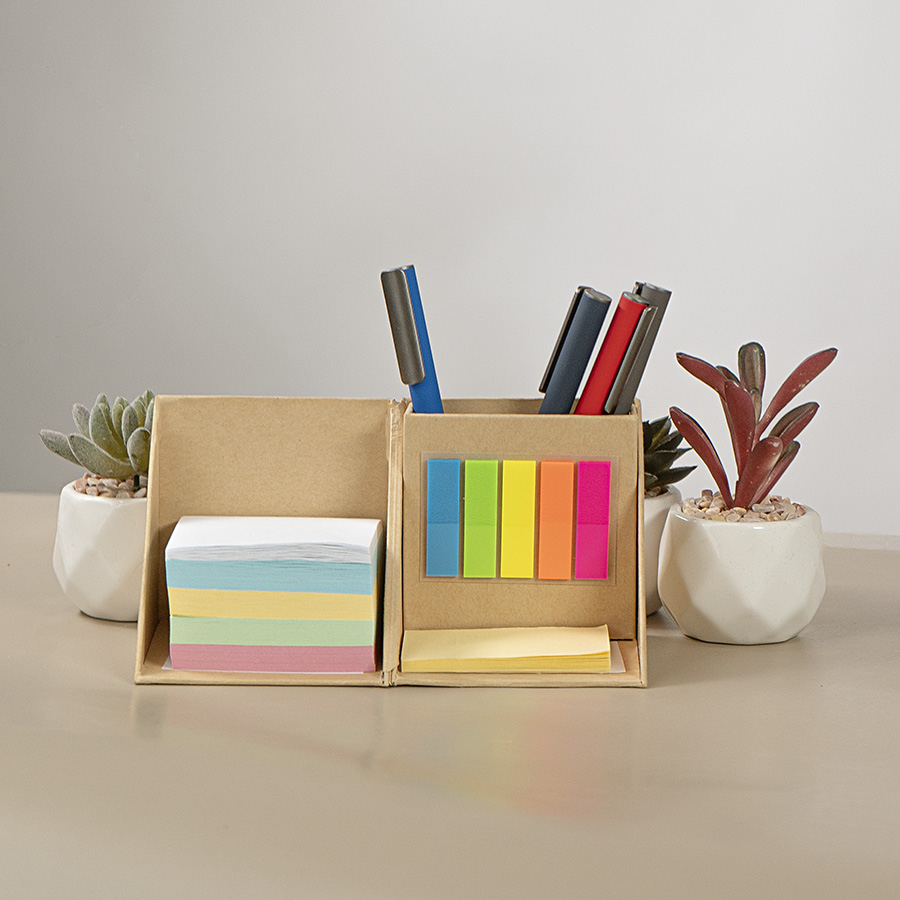 Органайзер настольный CUBE, бежевый-5