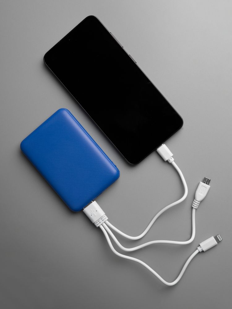 Внешний аккумулятор Uniscend Full Feel Type-C, 5000 мАч, синий-4