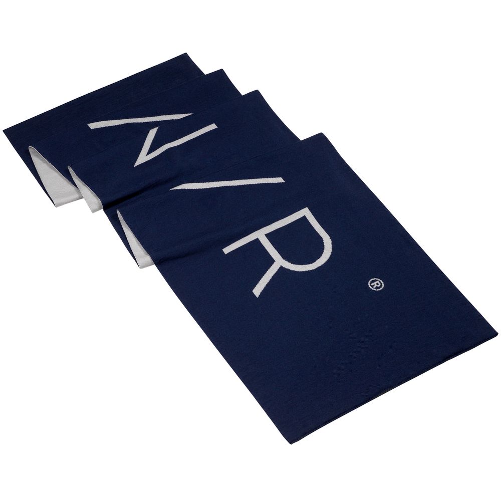 Шарф Bereg, серый с синим-2