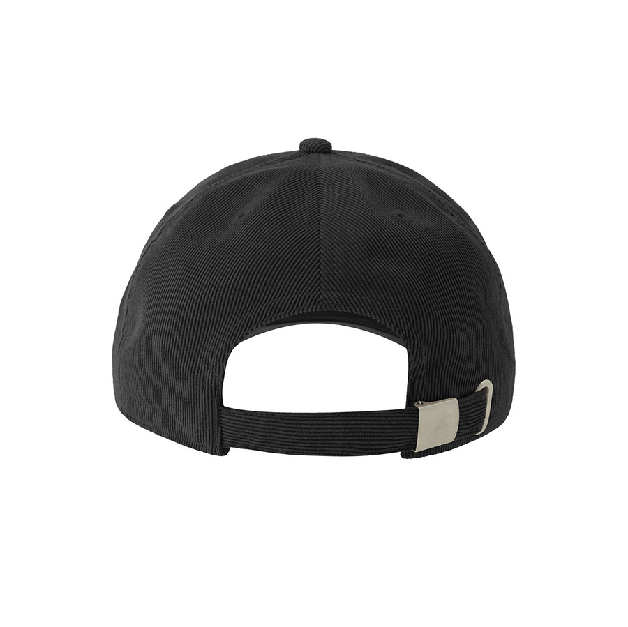 Бейсболка CREEP-S, 6 клиньев, металлическая застежка, черный-7
