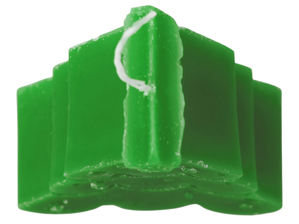 Свеча Елочка, зеленый-3