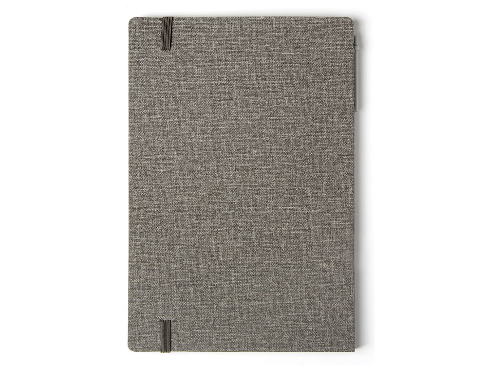 Блокнот с ручкой и набором стикеров А5 Write and stick, серый-5