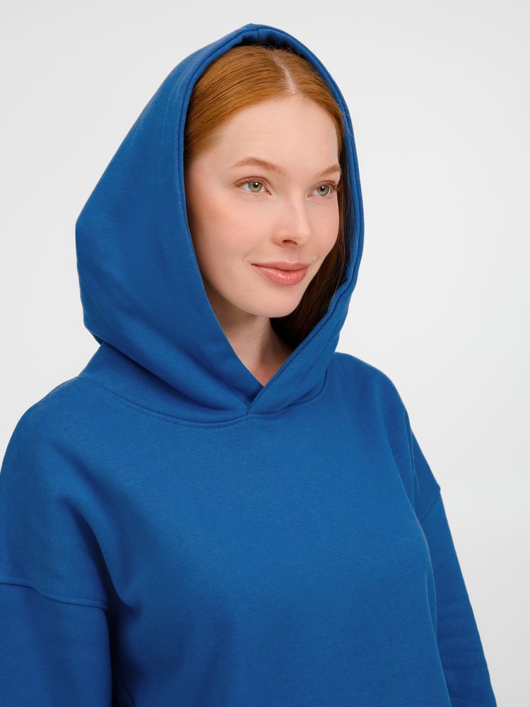 Худи оверсайз унисекс Tolla, синее (джинс)-7