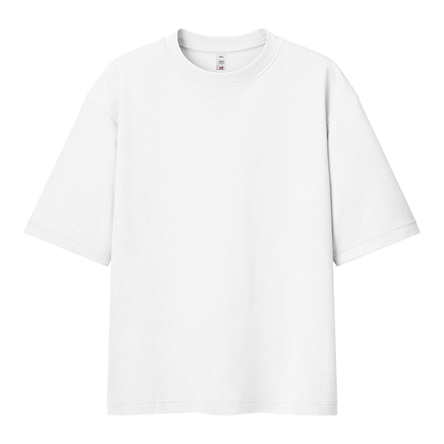 Футболка унисекс оверсайз LIBRA 220, белый-0