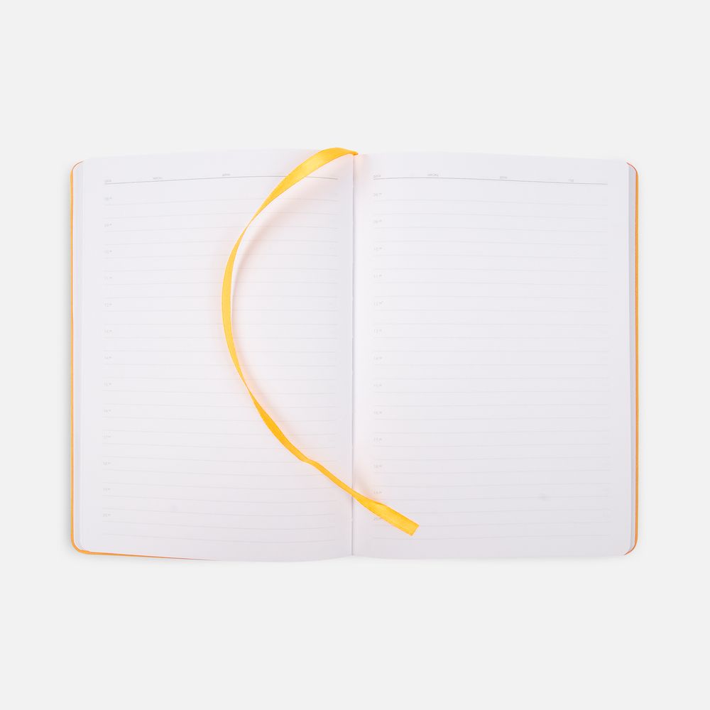 Ежедневник Tact, недатированный, оранжевый-5