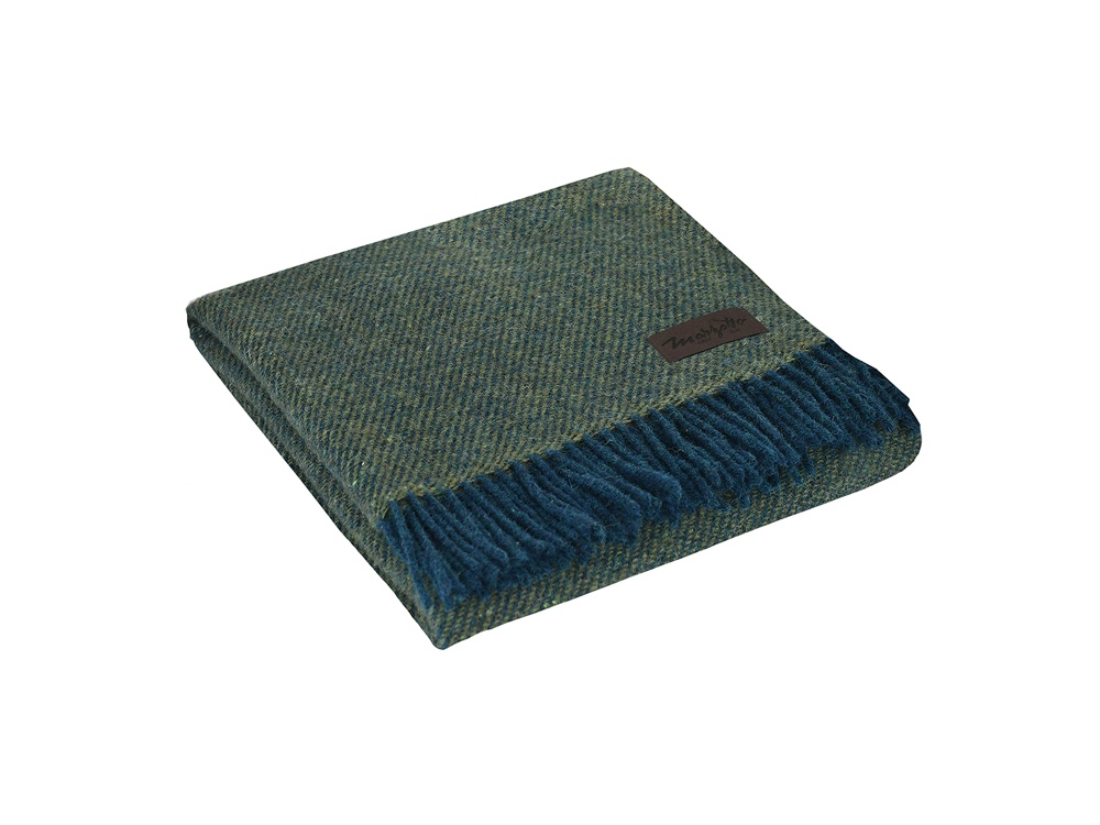 Плед MARZOTTO AREQUIPA 1004, зеленый-0