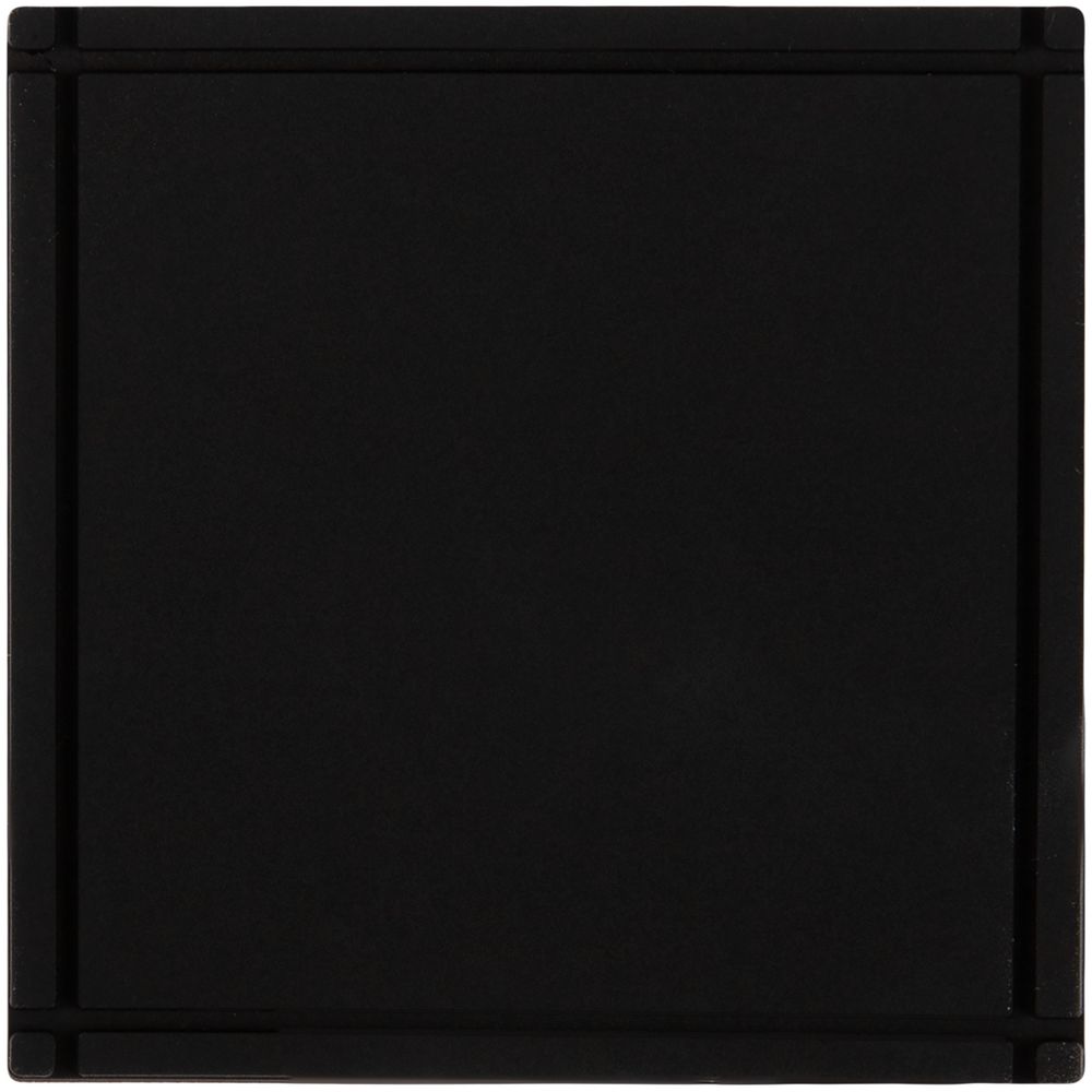 Лейбл из ПВХ Dzeta, L, черный-1