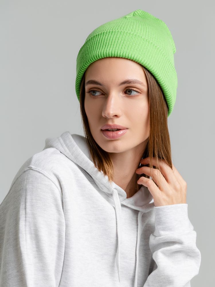 Шапка Life Explorer, зеленая (салатовая)-4