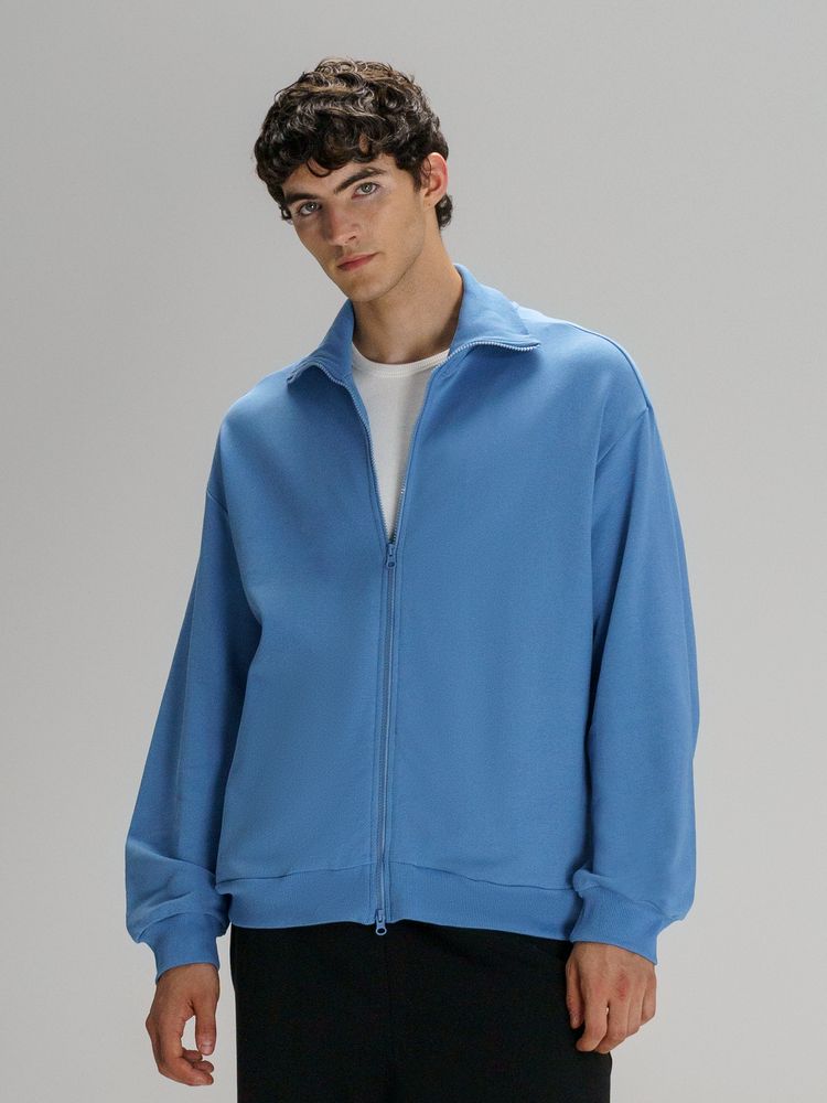 Толстовка унисекс Neofit, синяя-6