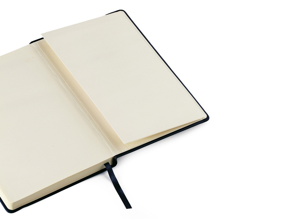 Блокнот А5 Megapolis Velvet на резинке, черный-2