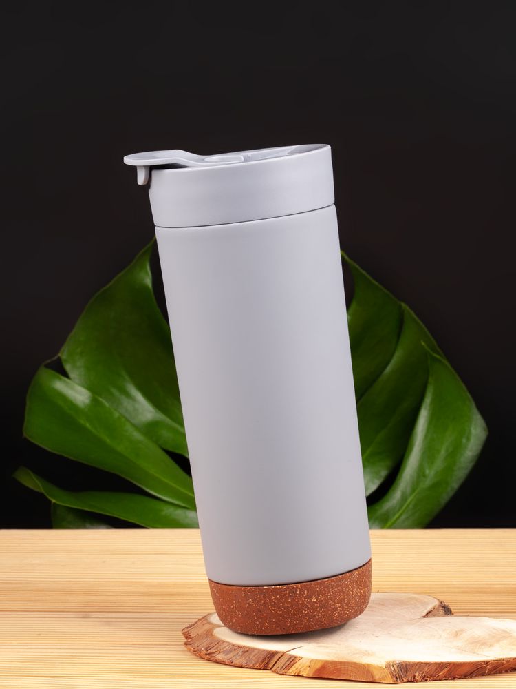 Термостакан Steady, серый-3