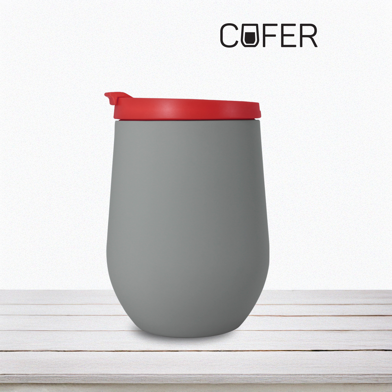 Набор NEO DUO: Кофер софт-тач NEO CO12s с дополнительной крышкой (серый с красным)-0