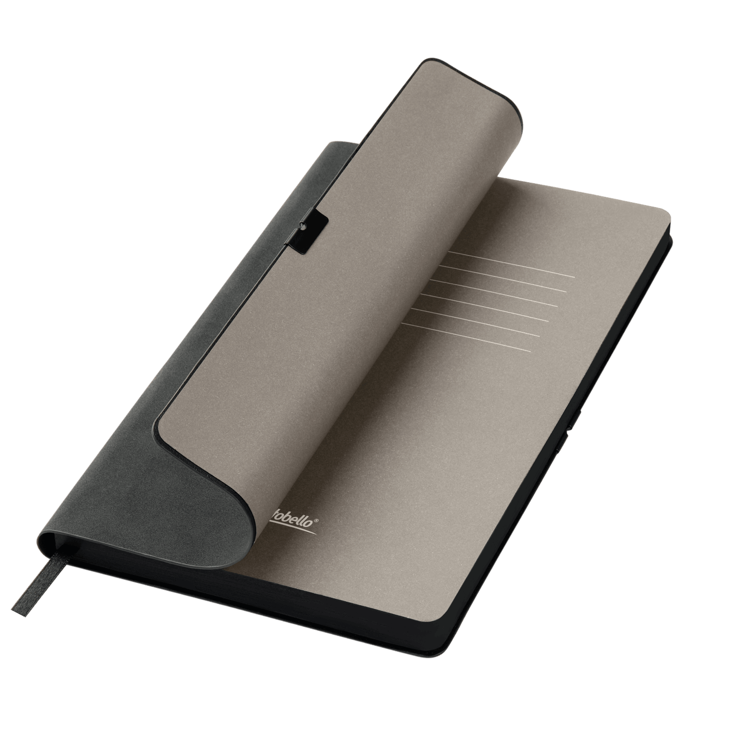 Ежедневник In Velour недатированный, черный-4