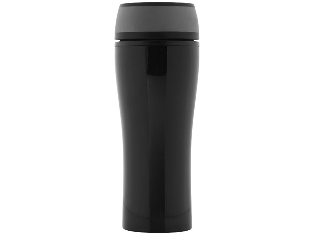 Термостакан герметичный Curve, черный-1
