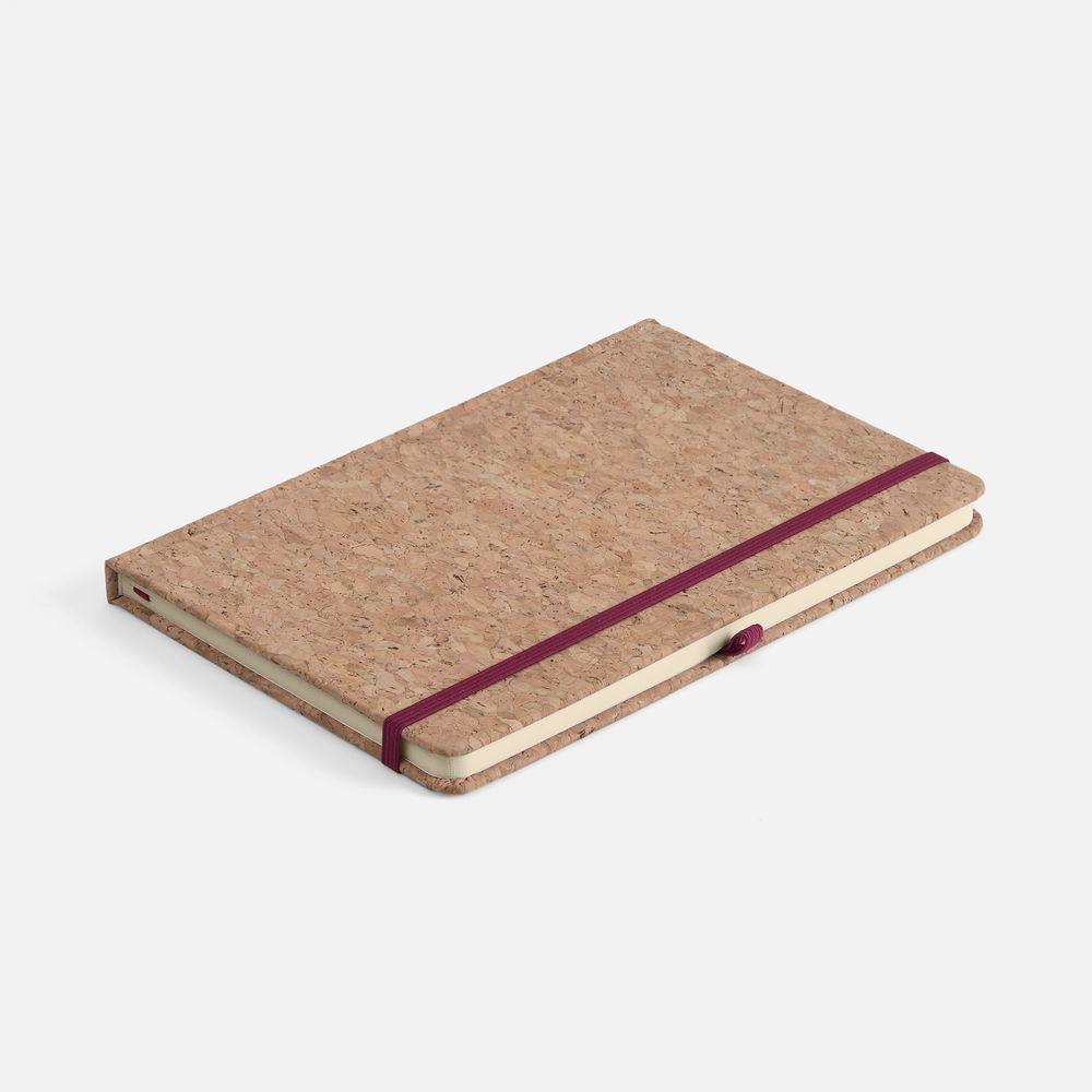 Блокнот Corkfolio, красный-5