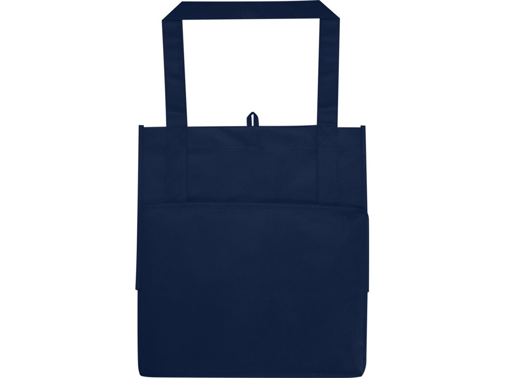 Liberty эко-сумка с прочным днищем объемом 6 л из нетканого материала, переработанного по стандарту GRS, синий navy-2