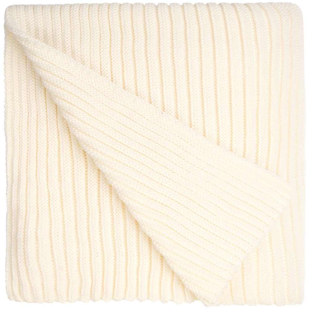 Плед Quill, белый (молочный)-1