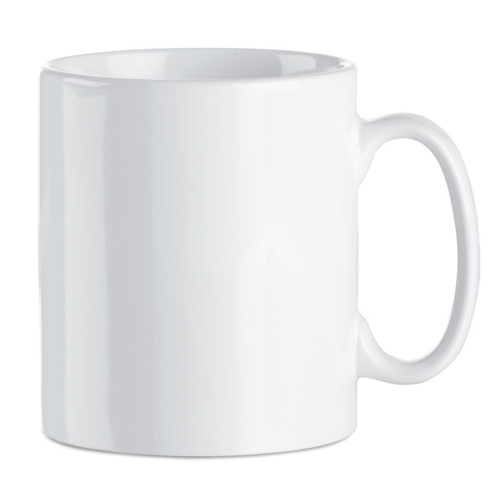 Кружка керамическая 300ml, белый-0