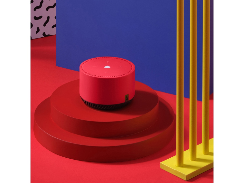 Умная колонка ЯНДЕКС Станция Лайт 5Вт, с Алисой, цвет: чили (YNDX-00025R)-2