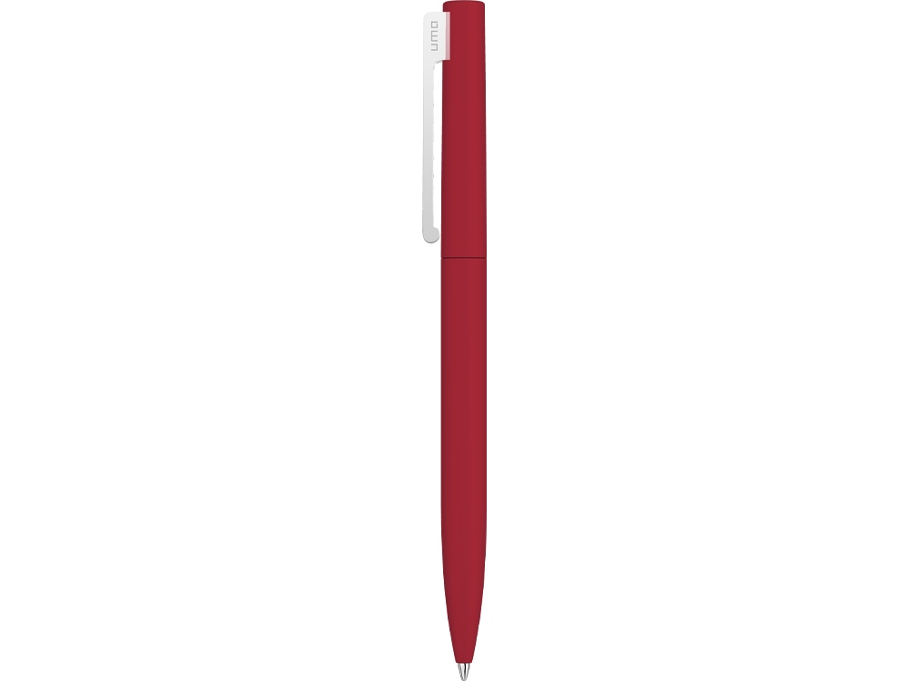 Шариковая ручка  Bright F Gum soft-touch, красный-2