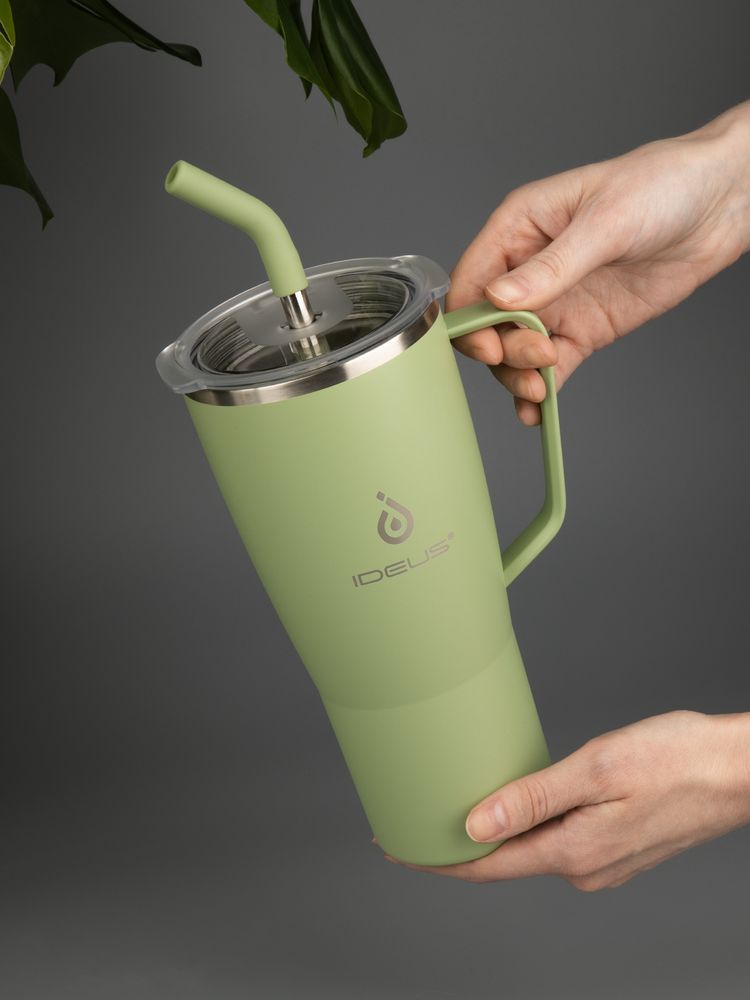 Термостакан Kasumigaoka, зеленый-5