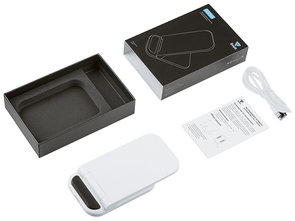 Беспроводное зарядное устройство Foldy, 15 Вт, белый-10