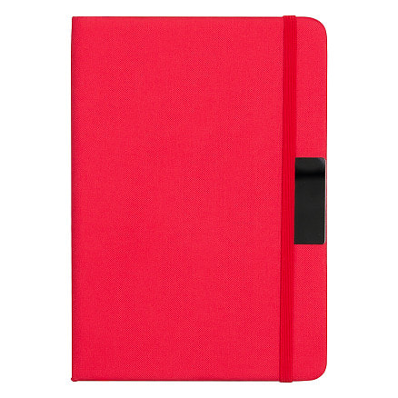 Блокнот А5 Hobard, Красный-0