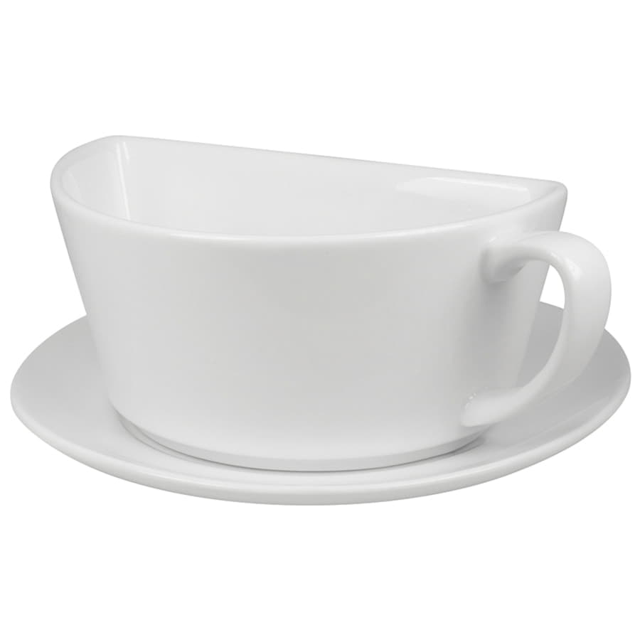 Чайная пара  "Смайл" в подарочной упаковке, белый-3