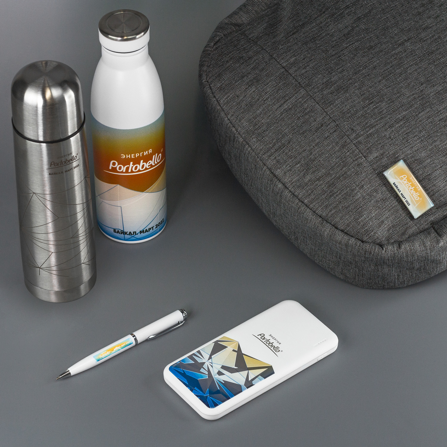 Внешний аккумулятор с подсветкой Люче (Luce) 10000 mAh, белый-8