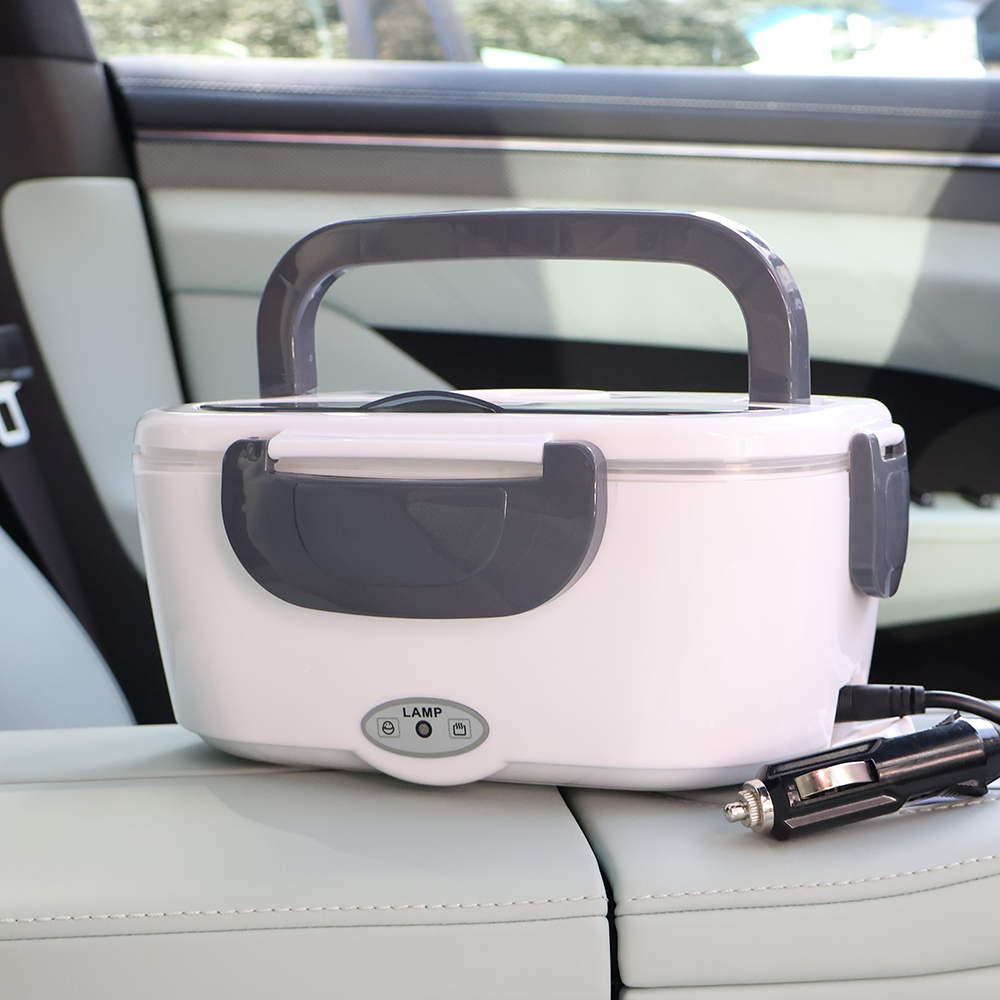 Ланчбокс с подогревом Autobox, Серый-4