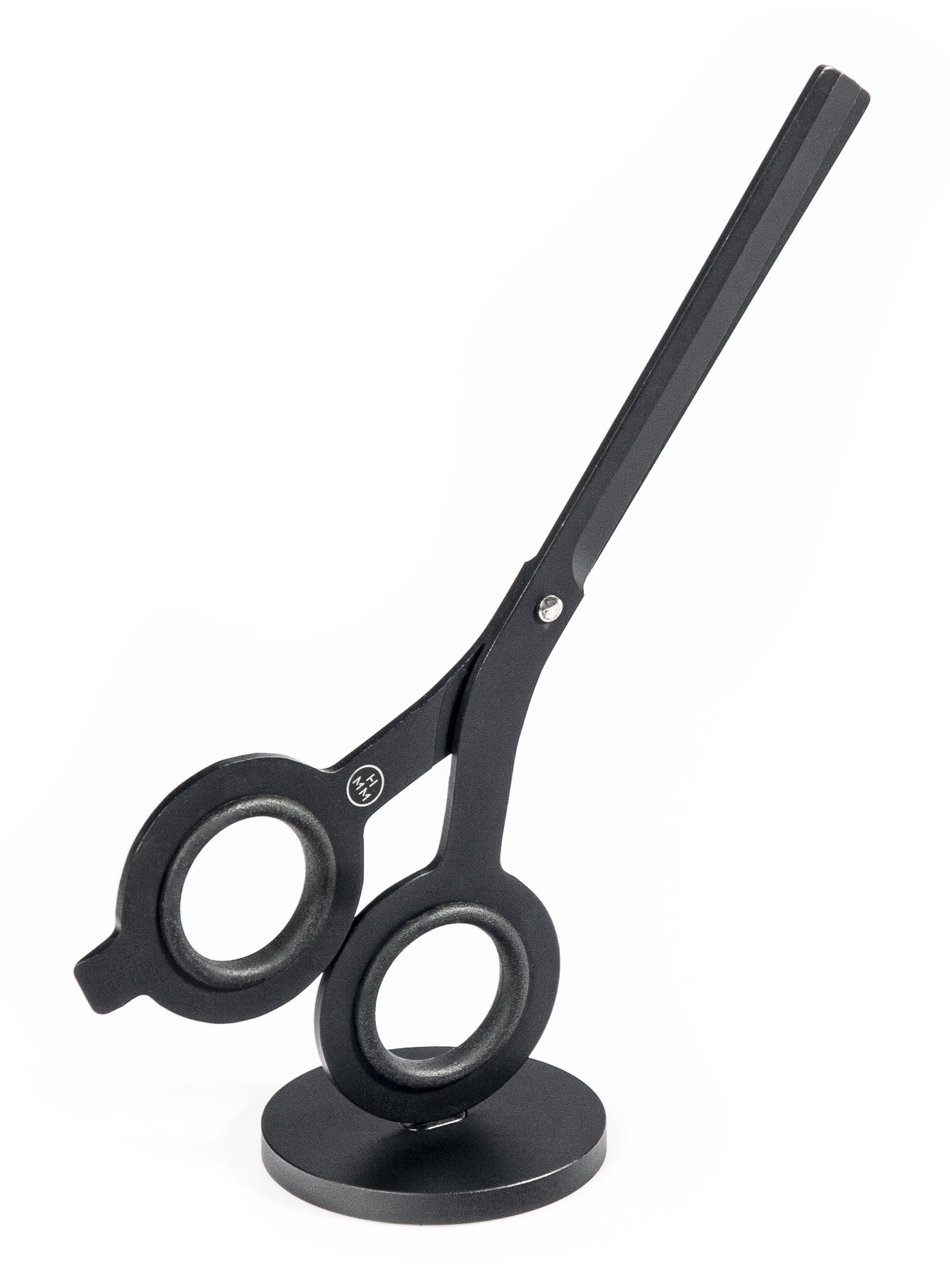 Настольные ножницы на магнитной подставке SCISSORS BLACK черные-1