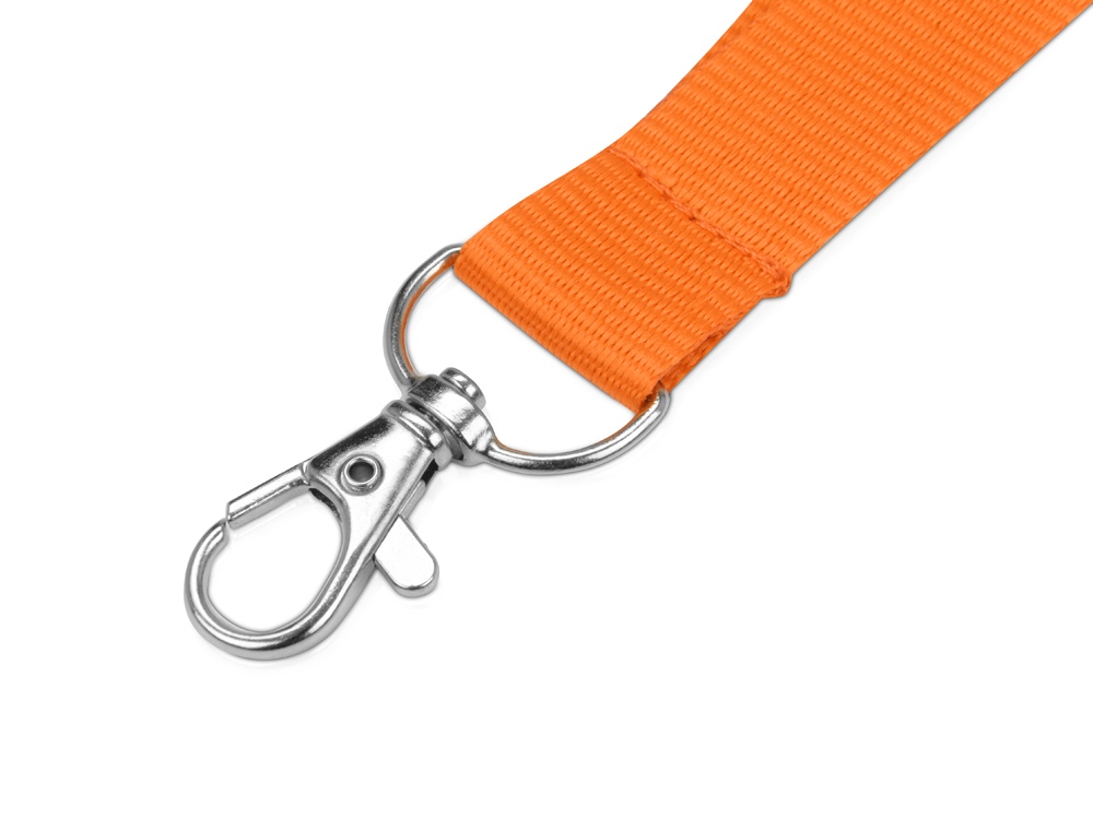 Ланьярд с карабином, оранжевый-1