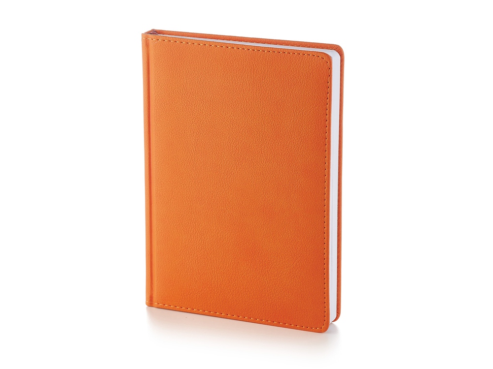 Ежедневник А5 датированный Leader 2026, оранжевый-0