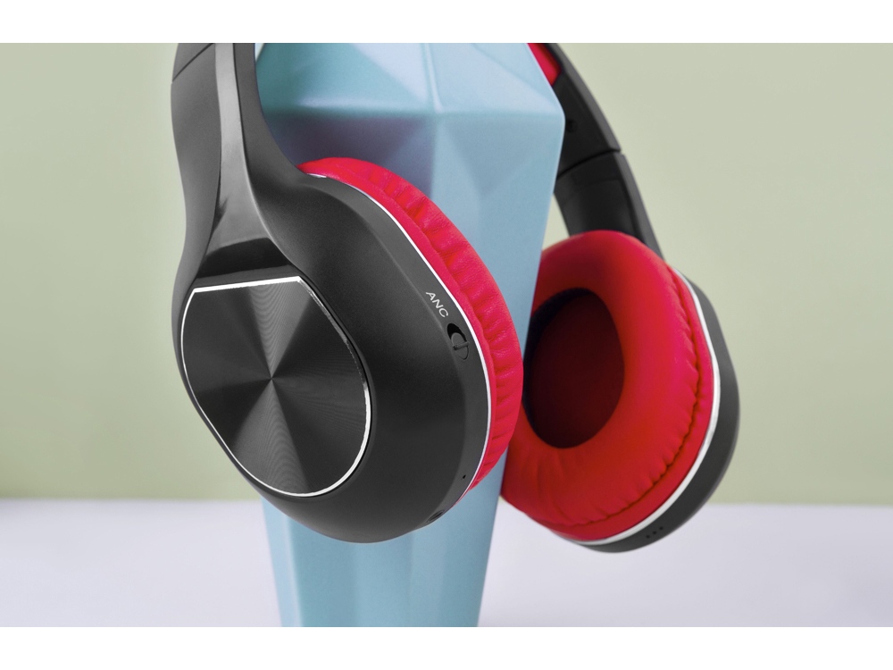 Беспроводные наушники Rombica mySound BH-17 ANC Red-6