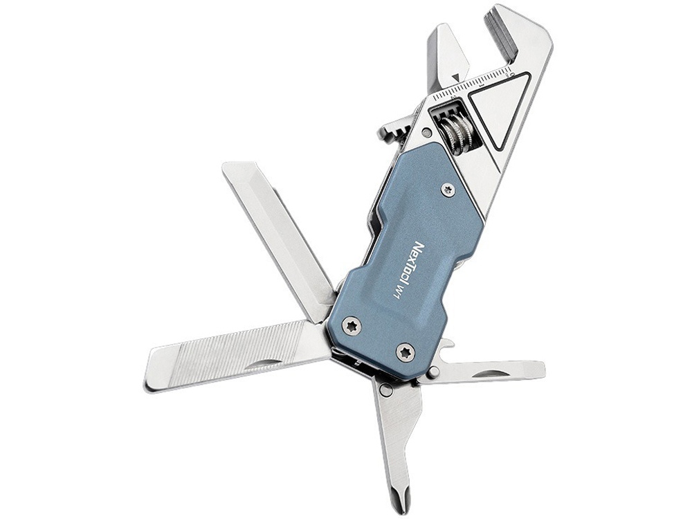 Мультитул-ключ Nextool Light Wrench W1, 6 функций, голубо-серый (NE20238)-2