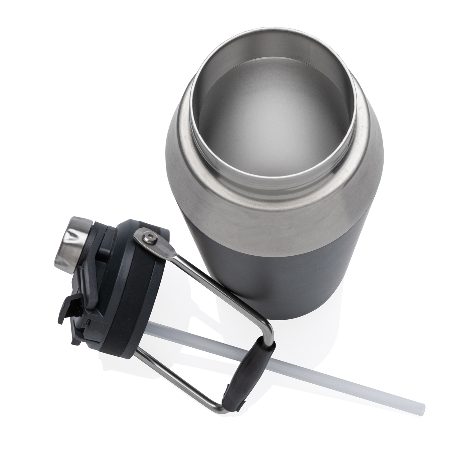 Стальная вакуумная бутылка 2-в-1, 1 л-7